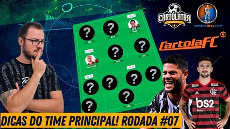 Dicas Da Rdd Do Cartola Fc Time Principal Youtube