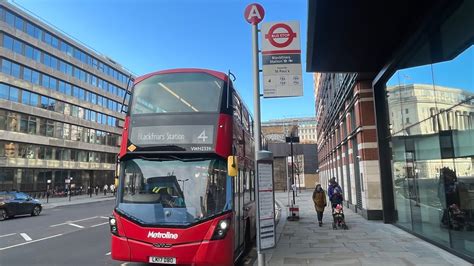 London Bus Route 4 Blackfriars To Archway YouTube