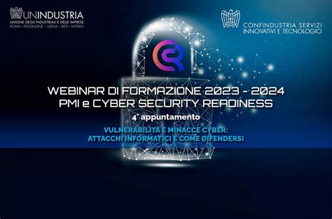 PMI E Cyber Security Readiness 4 Webinar 2023 2024 Confindustria