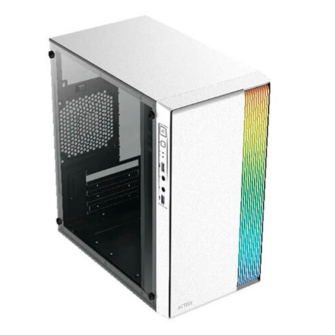 Gabinete Acteck Fusion Ii Gi Micro Tower White Micro Atx Mini