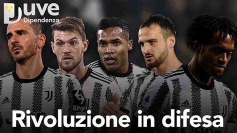 Calciomercato Juventus Rivoluzione Difesa Via In 4 Ecco I Sostituti