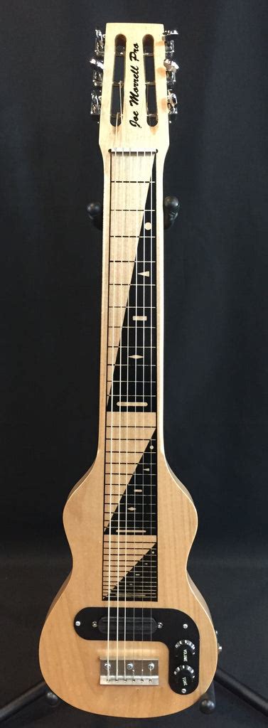 Morrell Pro Series Lap Steel Guitar 6 String Maple Body Natural Finish Morrell Music Company