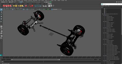 3d Automotive Suspension System Model 3d Molier International