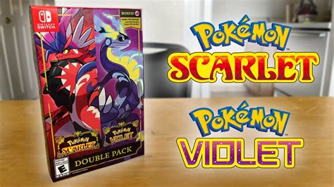 Pokemon Scarlet And Violet Dual Pack Unboxing Youtube