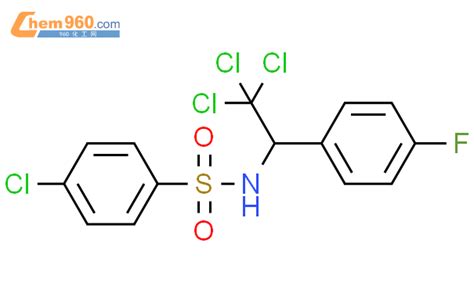 873012 22 7 Benzenesulfonamide 4 Chloro N 2 2 2 Trichloro 1 4