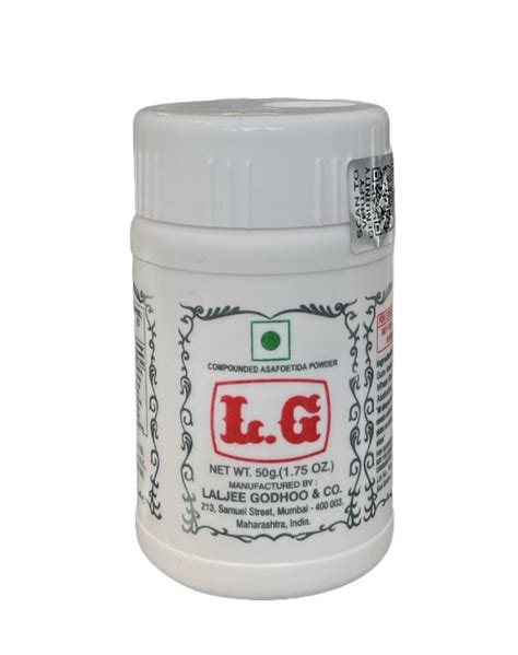 L G Asafoetida Hing Powder 50g ZakiAsianFoods