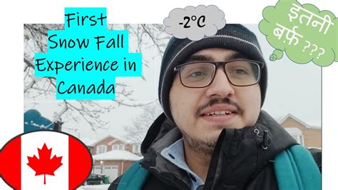 🇨🇦 My First Snowfall Experience In Canada 2021 Winterlife Ontario