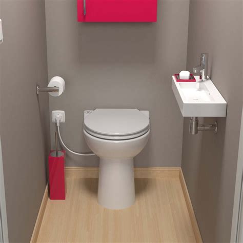 SFA Sanicompact 43 éco WC compact avec broyeur sanitaire silencieux