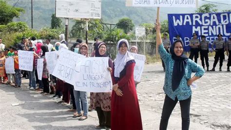 Puluhan Warga Garut Tolak Pembangunan Pabrik Sepatu Citizen Liputan