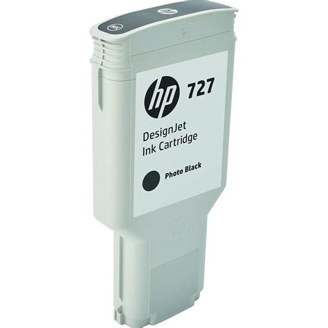 Hewlett Packard Hp 727 300 Ml Ink Cartridge Photo Black F9j79a