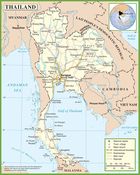 Thailand Road Map