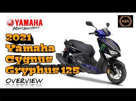 All New 2021 Yamaha Cygnus Gryphus 125 ABS Overview YouTube