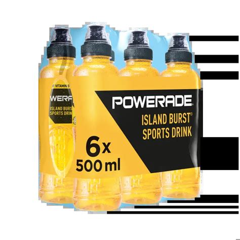 Ultra Liquors Hazelwood Powerade Sports Drink Island Burst 500ml X 6