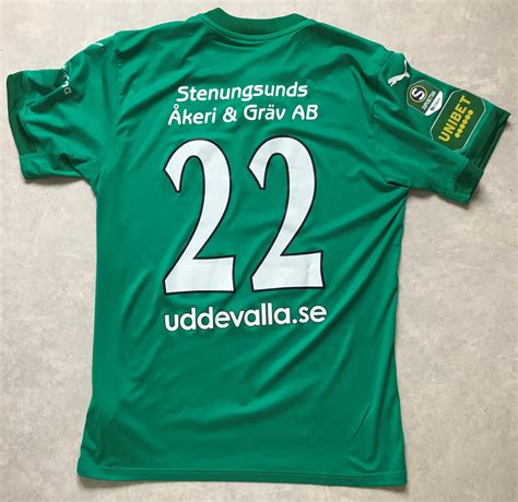 Ljungskile Sk Home Football Shirt Sponsored By Dala Tr Hus