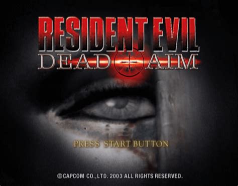 Buy Resident Evil Dead Aim For Ps2 Retroplace