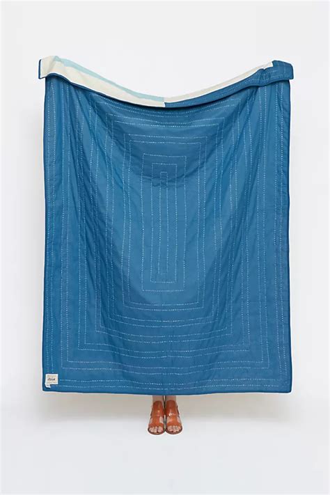 Anchal Fracture Quilt Throw Anthroliving