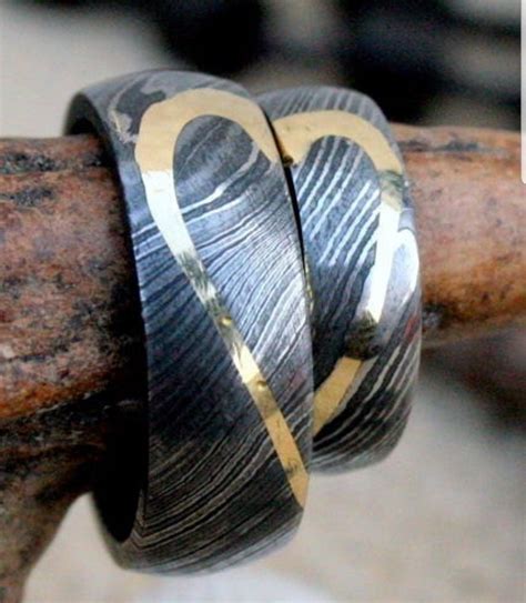 Damascus Ring - Etsy