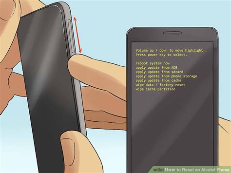 How To Reset An Alcatel Phone Steps With Pictures Wikihow