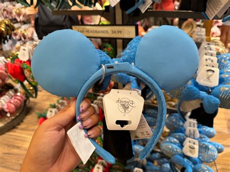 New Light Up Hanukkah Minnie Ear Headband At Walt Disney World Wdw