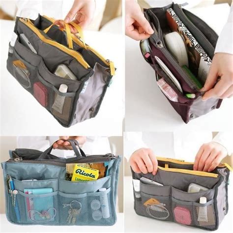 Organisateur De Sac Rangement Main Organiseur Pochette Carte Voyage