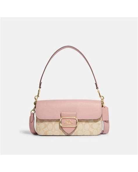 Coach Outlet Morgan Shoulder Bag in Pink | Lyst