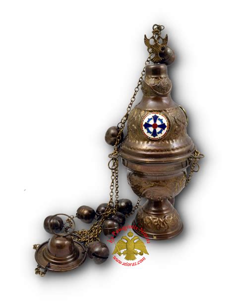 Athinaikon Style A Church Censer Antique Style Ecclesiastical Censers