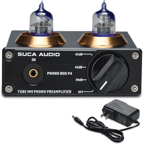 Suca Audio Phono Preamp For Turntable Mm Phonograph Hifi Vacuum Tube