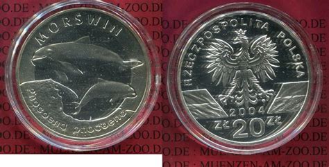 Polen Poland Zloty Silber Polen Zloty Hafendelfine Two