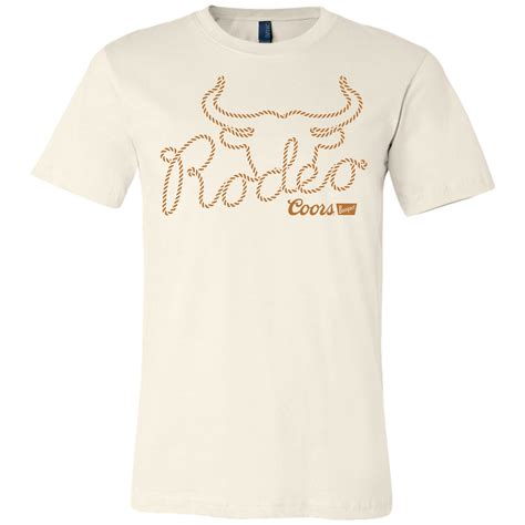 Coors Banquet Rodeo Rope T Shirt Brew City Beer Gear