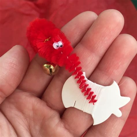 Customizable Jingle Bell Worm On A String Holiday Christmas Holidays