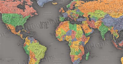 Countries of Earth Map Quiz - By hyperdiamond1001