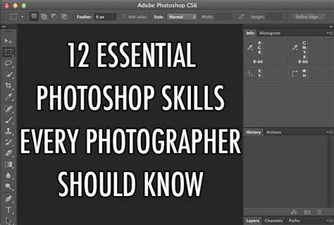 12 Essential Photoshop Skills Every Photographer Should Know With