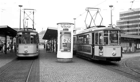 N Rnberg F Rther Stra Enbahn Tw Man Ssw Auf Linie Nach