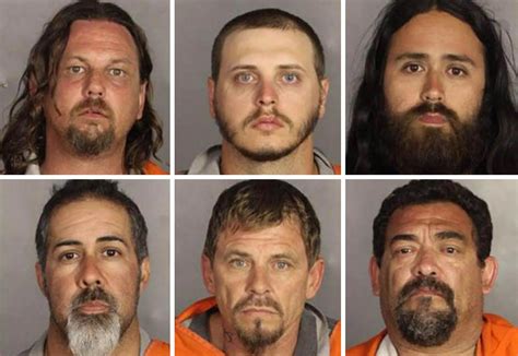 The Many Mugshots Of The 170 Biker Gang Members Arrested In Texas