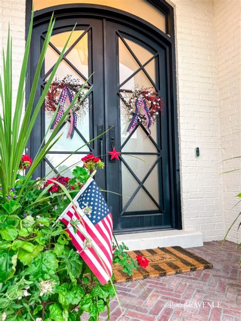 Patriotic Outdoor Decor Ideas Remington Avenue