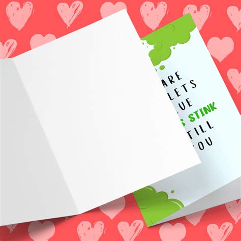 Your Farts Stink Valentines Greeting Card Banter King