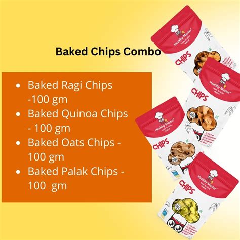 Healthy Chips Combo - Baked and Nutritious - Healthy Master