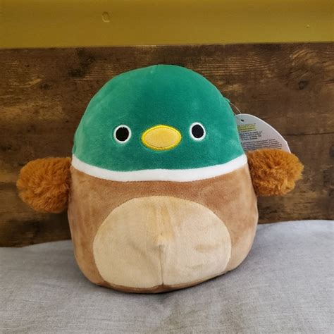 Kellytoy Toys Squishmallows Avery The Green Mallard Duck 8 Plush