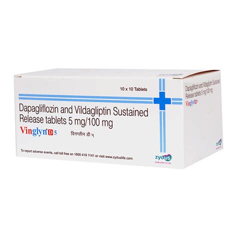 Buy VINGLYN D 5 Tablet 10 S Online At Upto 25 OFF Netmeds