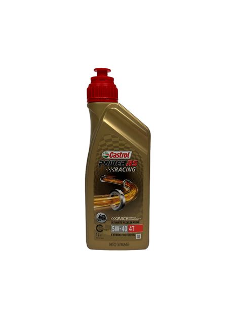 Castrol Power Rs Racing 4t 5w40 1l Fresh Parts