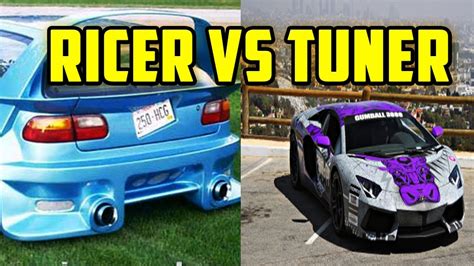 Ricer Vs Tuner Youtube