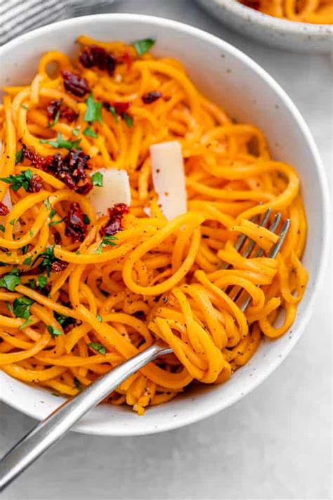 Butternut Squash Noodles | FeelGoodFoodie