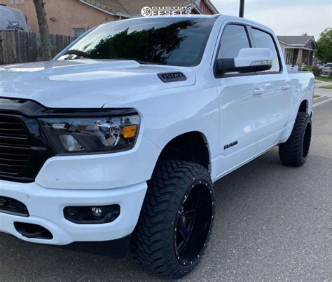 2020 Ram 1500 With 22x12 51 Ballistic Rage And 33 12 5R22 Atturo Trail