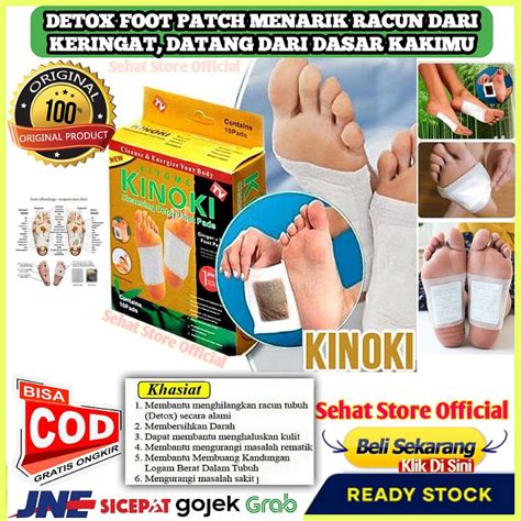 Jual Kinoki Gold Original Plester Koyo KAKI Detok Racun Di Tubuh 1 Box