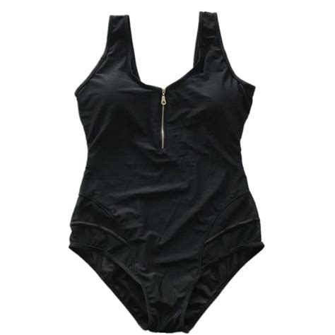Bikini Bademode Zipper Frauen Push Up Badeanzug Darilo