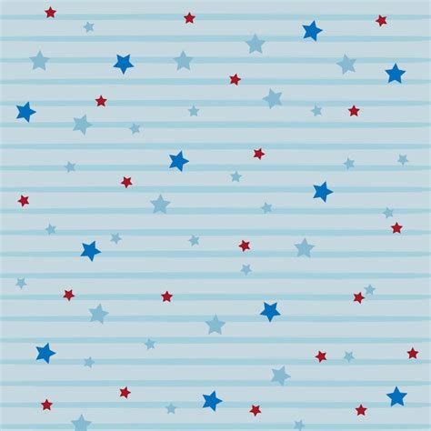 Fondo De Estrellas En Tonos Azules Vector Premium