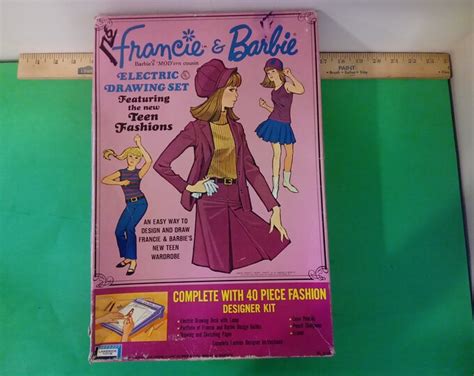 Francie Barbie Electric Drawing Set Etsy