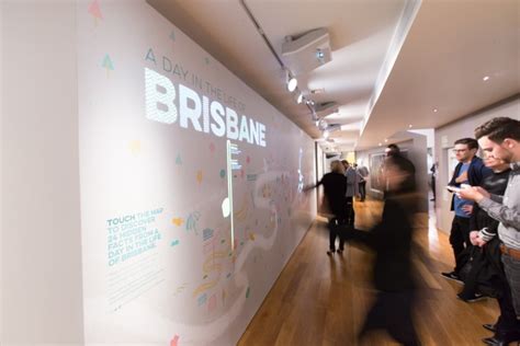 Museum of Brisbane's 100% Brisbane exhibition on Behance