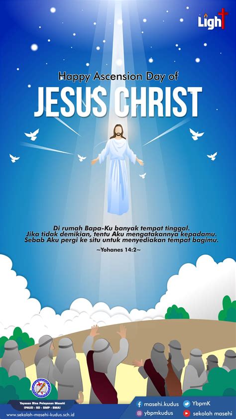 Selamat Hari Kenaikan Yesus Kristus