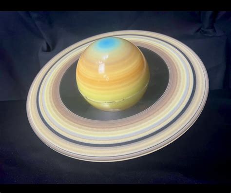 Saturn Model (Prototype) – Space Art by Christopher Doll